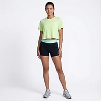Nike Women's One Relaxed Dri-FIT Cropped Short-Sleeve Top