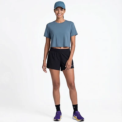 Nike Women's One Relaxed Dri-FIT Cropped Short-Sleeve Top