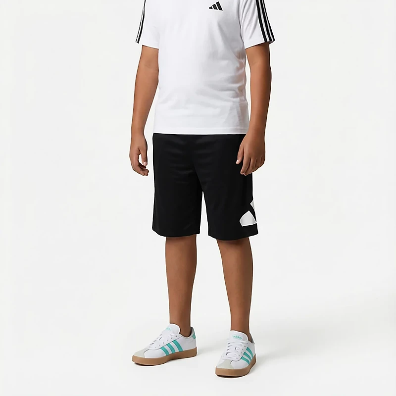 adidas Boys' Essential Big Logo Shorts