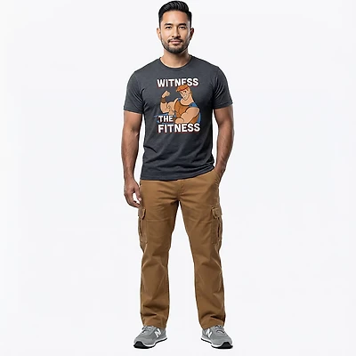 Brazos Men's Engineer Canvas Cargo Pants