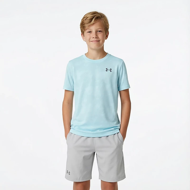 Under Armour Boys' UA Tech™ Vent Jacquard Short Sleeve T-shirt