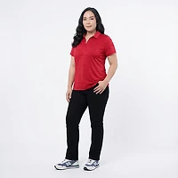 Antigua Women's Layout V-neck Polo Shirt