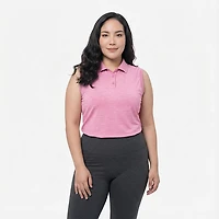 Antigua Women's Recap Sleeveless Polo Shirt