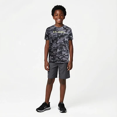 Under Armour Boys' All Over Print Camo Short Sleeve T-shirt