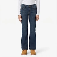 Wrangler Girls' Wide Leg Trouser Jeans