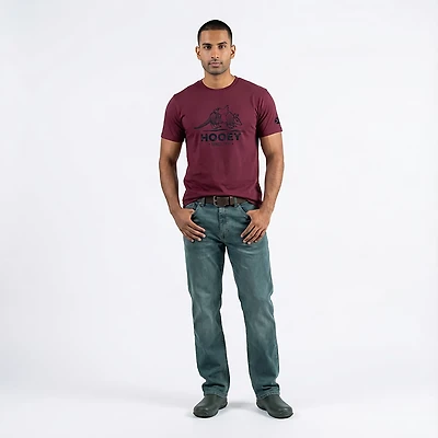 Hooey Men's Armadillo Short Sleeve T-shirt