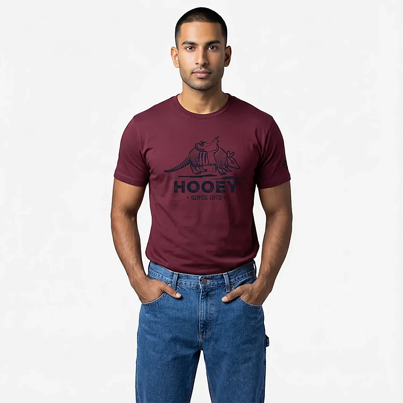 Hooey Men's Armadillo Short Sleeve T-shirt