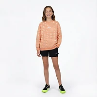 Nike Girls' Sportswear Club Fleece Oversized Crew Neck Sweatshirt