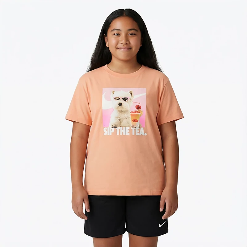 Nike Girls' Sportswear Sip Photo T-shirt