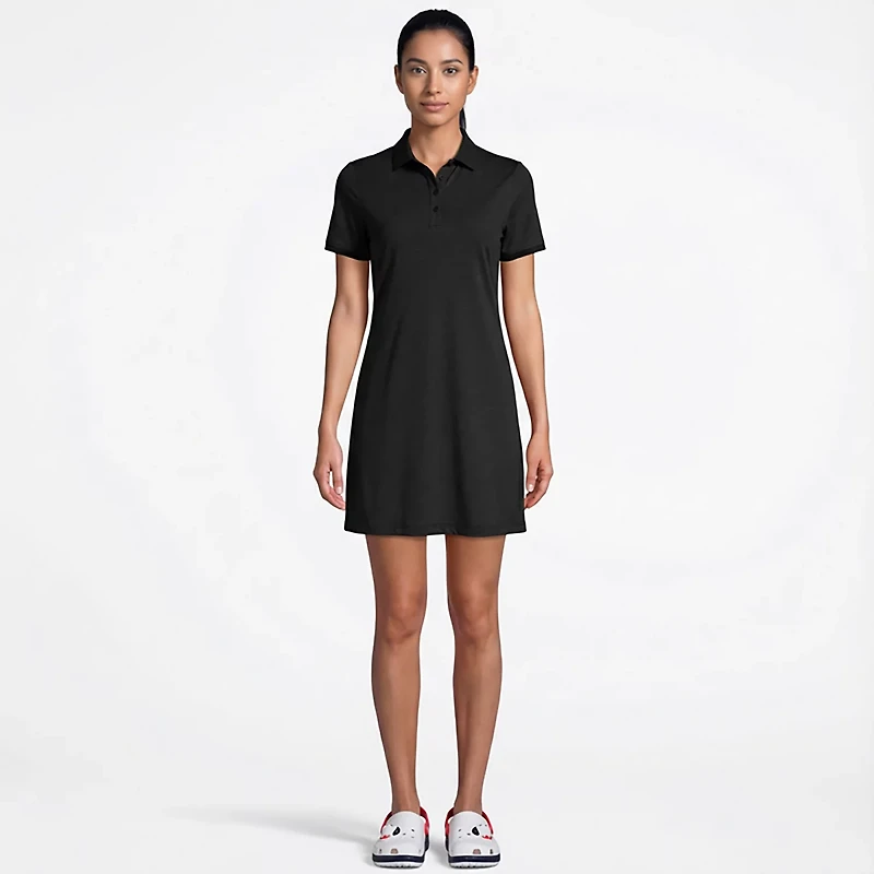 Antigua Women's Play Through Short Sleeve Polo Dress