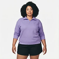 BCG Women's Quilted Plus 1/4-Zip Top