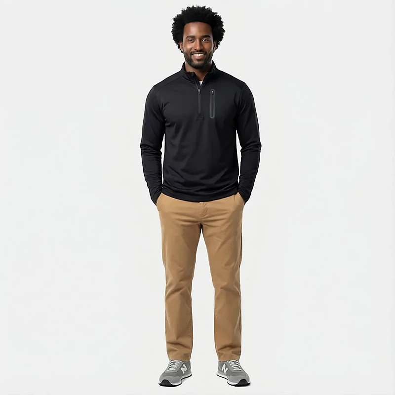 BCG Men's Tech Knit 1/2-Zip Top