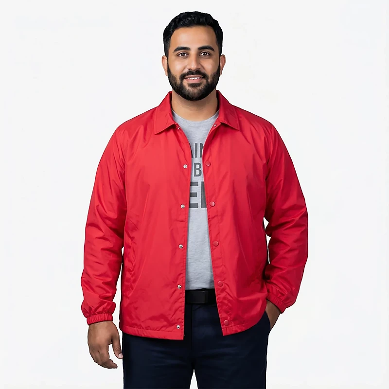 BCG Men's Coaches Woven Jacket