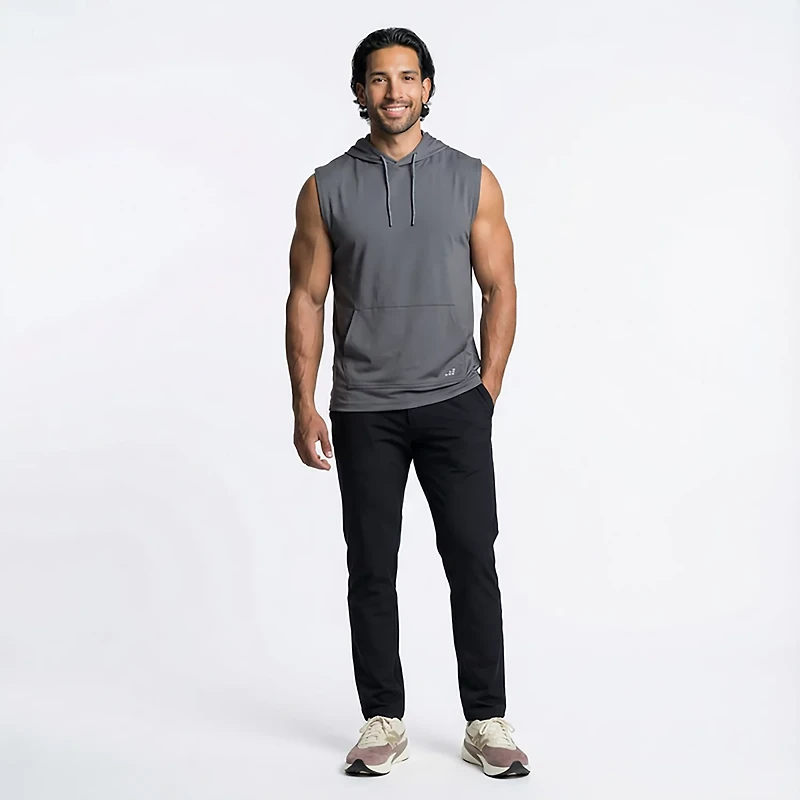 BCG Men's Tech Knit Sleeveless Hoodie