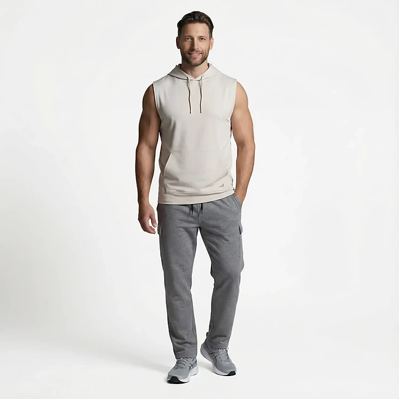 BCG Men's Tech Knit Sleeveless Hoodie