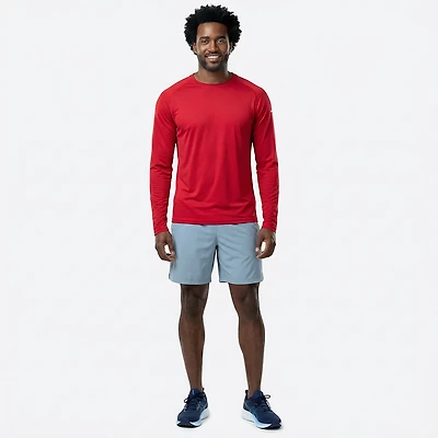 BCG Men's Run Grid Mesh Long Sleeve T-shirt