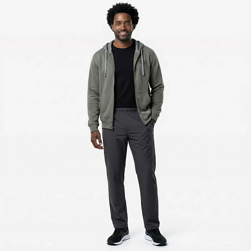 BCG Men's Performance Fleece Open Leg Pants