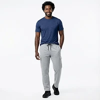 BCG Men's Double Knit Open Leg Cargo Pants