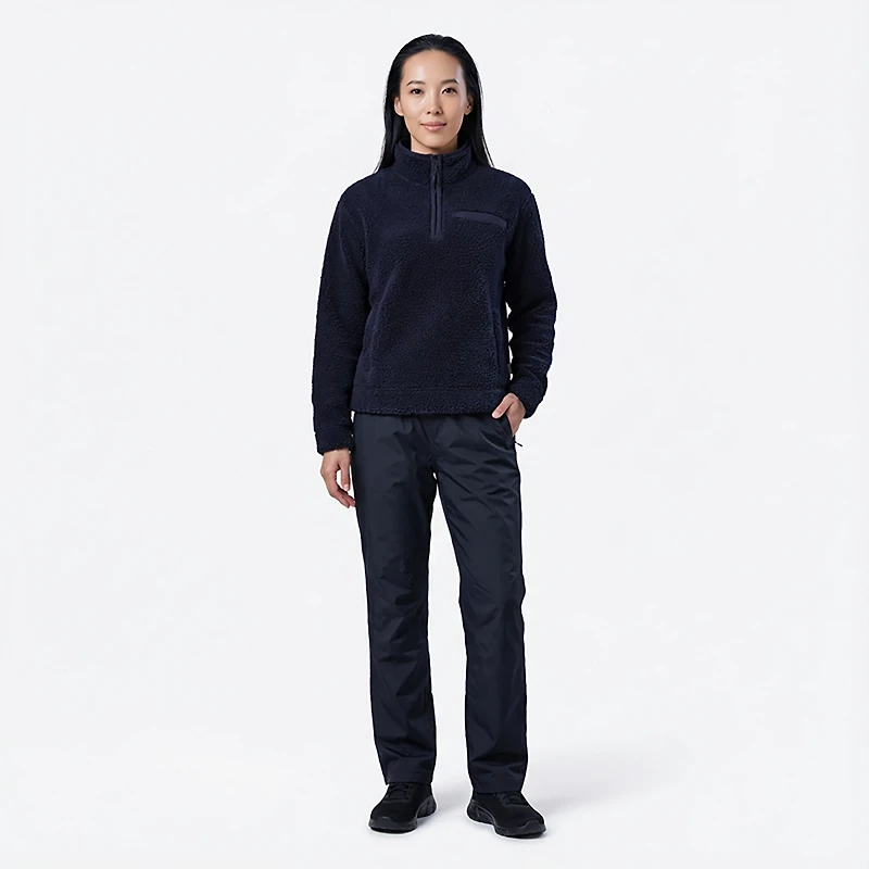 Magellan Outdoors Women's Campfire Poodle Fleece 1/4-Zip Sweatshirt
