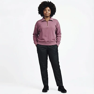 Magellan Outdoors Women's Campfire Washed 1/2-Zip Sweatshirt