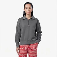 Magellan Outdoors Women's Campfire Washed 1/2-Zip Sweatshirt