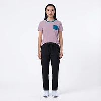 Magellan Outdoors Women's Barton Creek Striped Pocket T-shirt