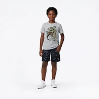 BCG Boys' Training Turbo Camo Shorts 7.5
