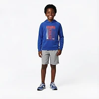 BCG Boys' Training Sport Verbiage Long Sleeve Mesh Hoodie