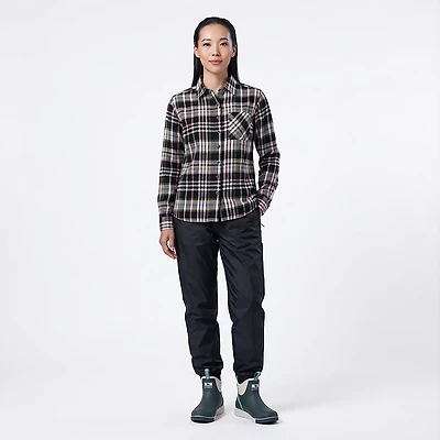 Magellan Outdoors Women's Willow Creek Plaid Long Sleeve Top