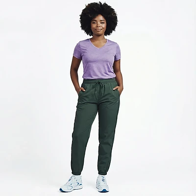 BCG Women's Piped Woven Jogger 28-inch