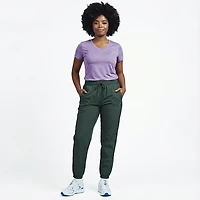 BCG Women's Piped Woven Jogger 28-inch