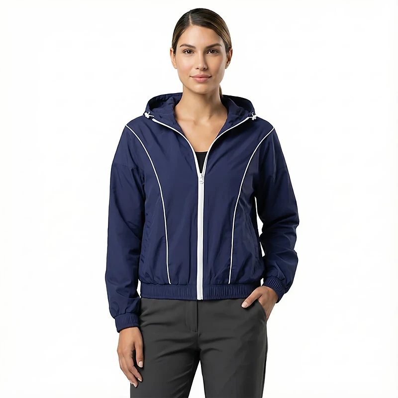 BCG Women's Run Piped Jacket