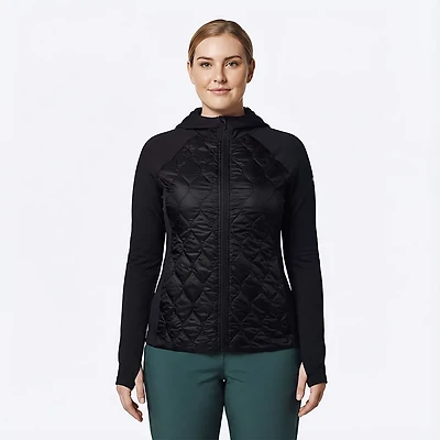 BCG Women's Quilted Hooded Jacket