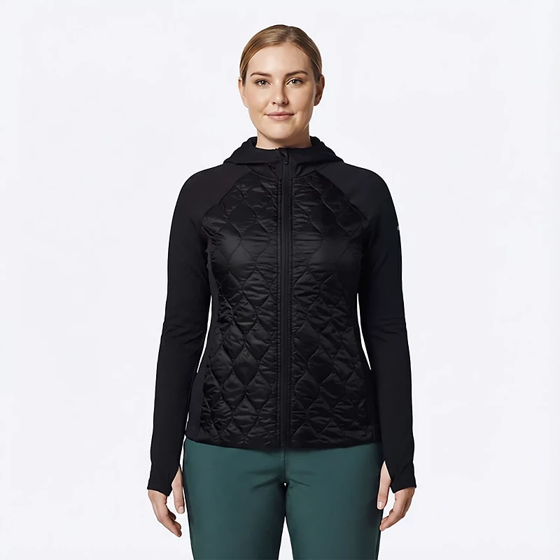 BCG Women's Quilted Hooded Jacket