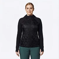 BCG Women's Quilted Hooded Jacket