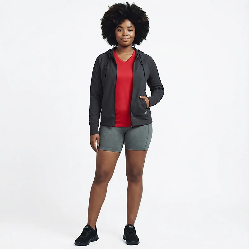 BCG Women's Training Crop Full-Zip Jacket