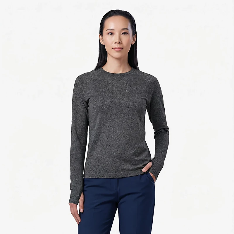 BCG Women's SMLS Rib Long Sleeve T-shirt