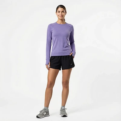 BCG Women's SMLS Rib Long Sleeve T-shirt