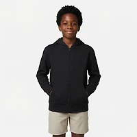 BCG Boys' Lifestyle Essential Cotton Fleece Full Zip Hoodie