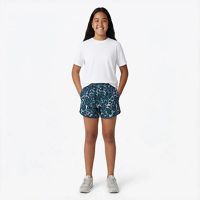 BCG Girls' Run Race Print Shorts 3.5