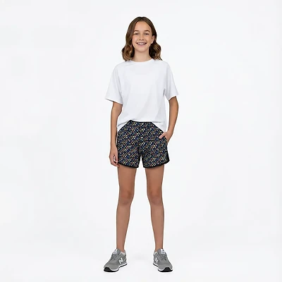 BCG Girls' Run Race Print Shorts 3.5