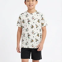 BCG Boys' Lifestyle Skater Skeleton Print T-shirt