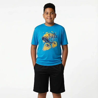 BCG Boys' Lifestyle Ride Free T-shirt
