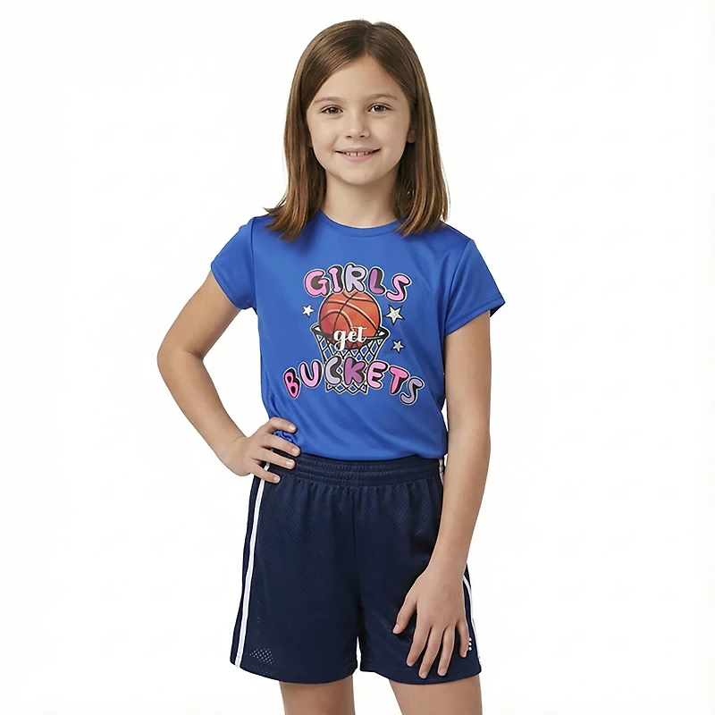 BCG Girls' Training Turbo Buckets Graphic Short Sleeve T-shirt