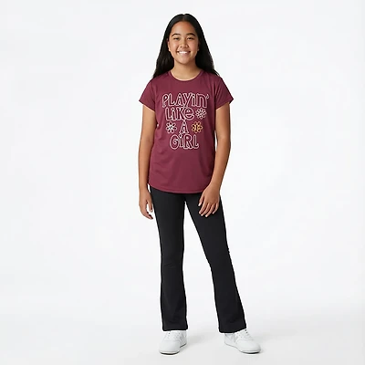 BCG Girls' Turbo Graphic Short Sleeve T-shirt