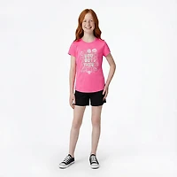 BCG Girls' Turbo GFX You Got This Short Sleeve Graphic T-shirt