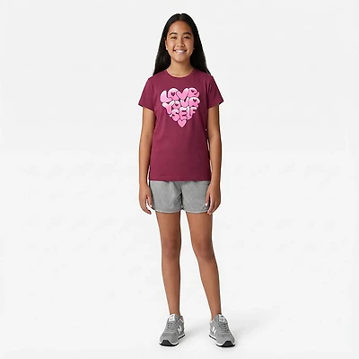 BCG Girls' Lifestyle Cotton Love Yourself T-shirt