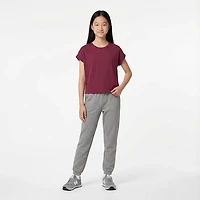 BCG Girls' Slub Cut-Out T-shirt