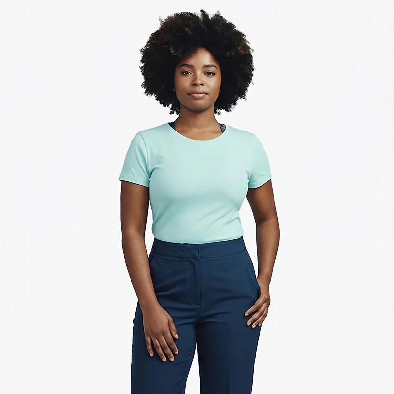 BCG Women's Rib Crop T-shirt