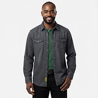 Brazos Men's Ranch Hand Denim Long Shirt Work